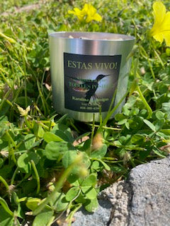 Natural handmade soybean candle  Velas de cera de soja natural hechas  a mano