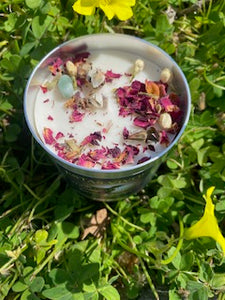 Natural Handmade Soybean Wax Candle  Vela de cera de soja natural hecha a mano