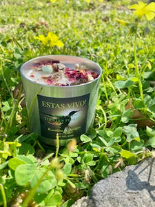 Natural handmade soybean candle  Velas de cera de soja natural hechas  a mano