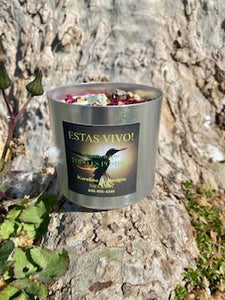 Natural handmade soybean candle  Velas de cera de soja natural hechas  a mano