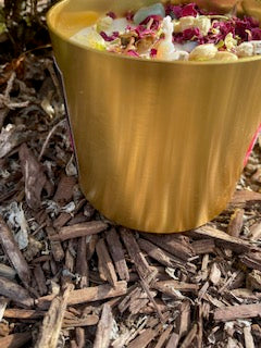 Natural Handmade Soybean wax candle  Vela de cera de soja natural hecha a mano